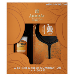 ARARAT Abrikoos Brandy 6 700 ml+1 glas, 30 % alc. 2