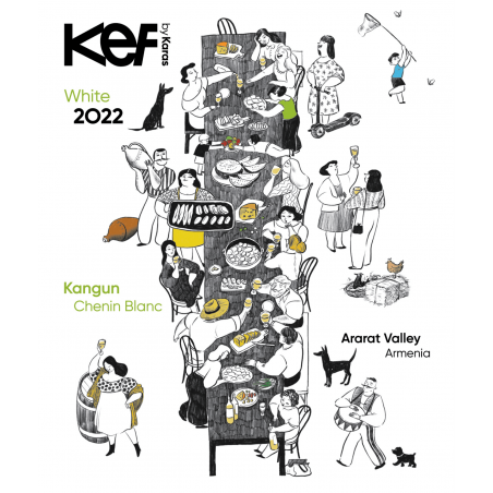 KEF by Karas white wine 750 ml
