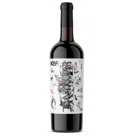 KEF by Karas vin rouge 750 ml