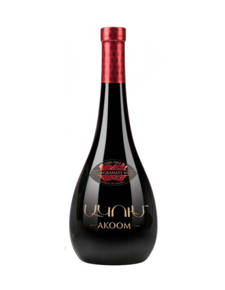 Pomegranate Semi-Sweet Wine ''Akoom''
